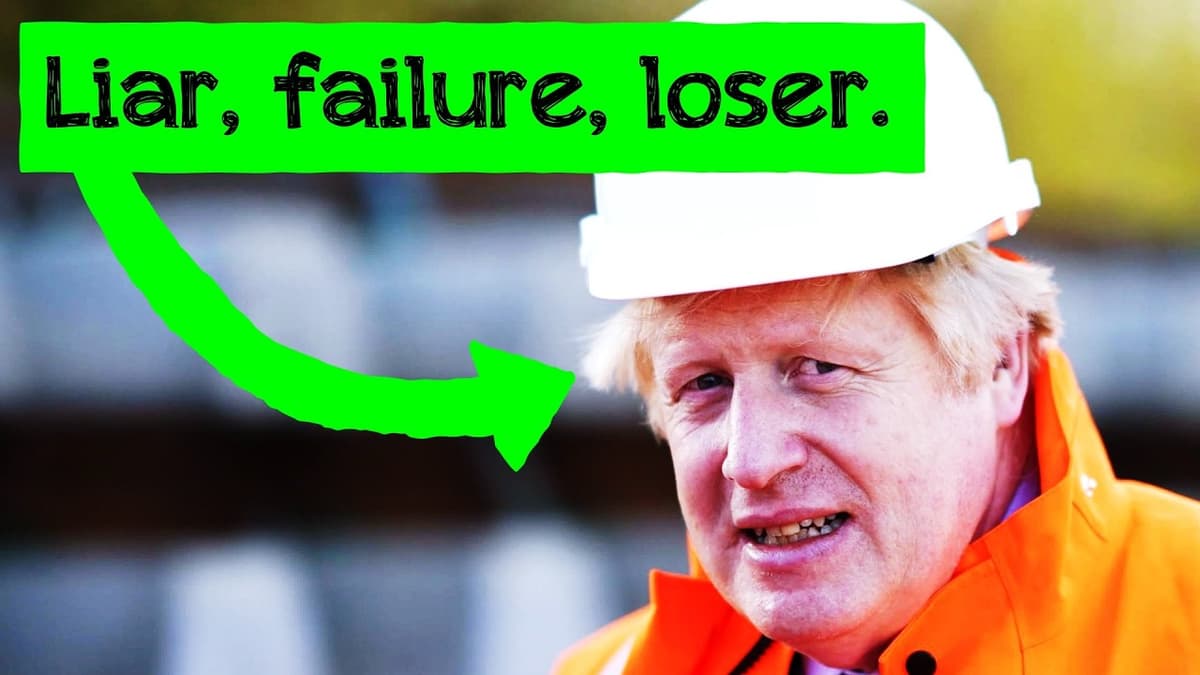 The Death of HS2 in Boris Johnson's Words