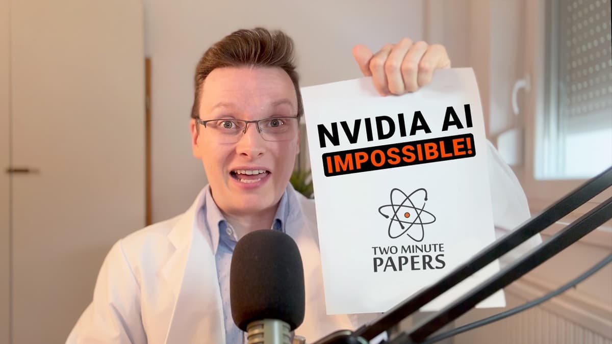 NVIDIA's New AI Broke My Brain