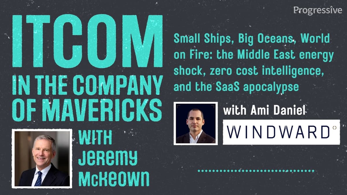 In the Company of Mavericks: Small Ships, Big Oceans and the World on Fire with Ami Daniel