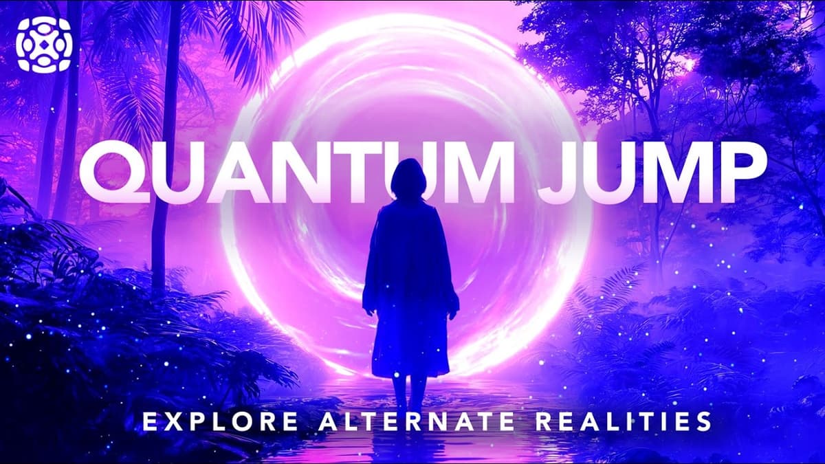 Quantum Jump Sleep Meditation, Connect with Other Versions of Yourself, Gain Clarity & Insight