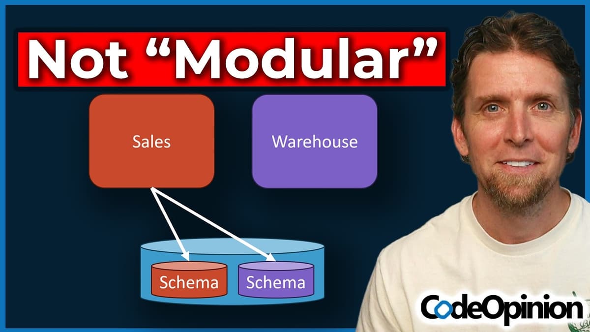 Stop Joining Tables In Your “Modular” Monolith
