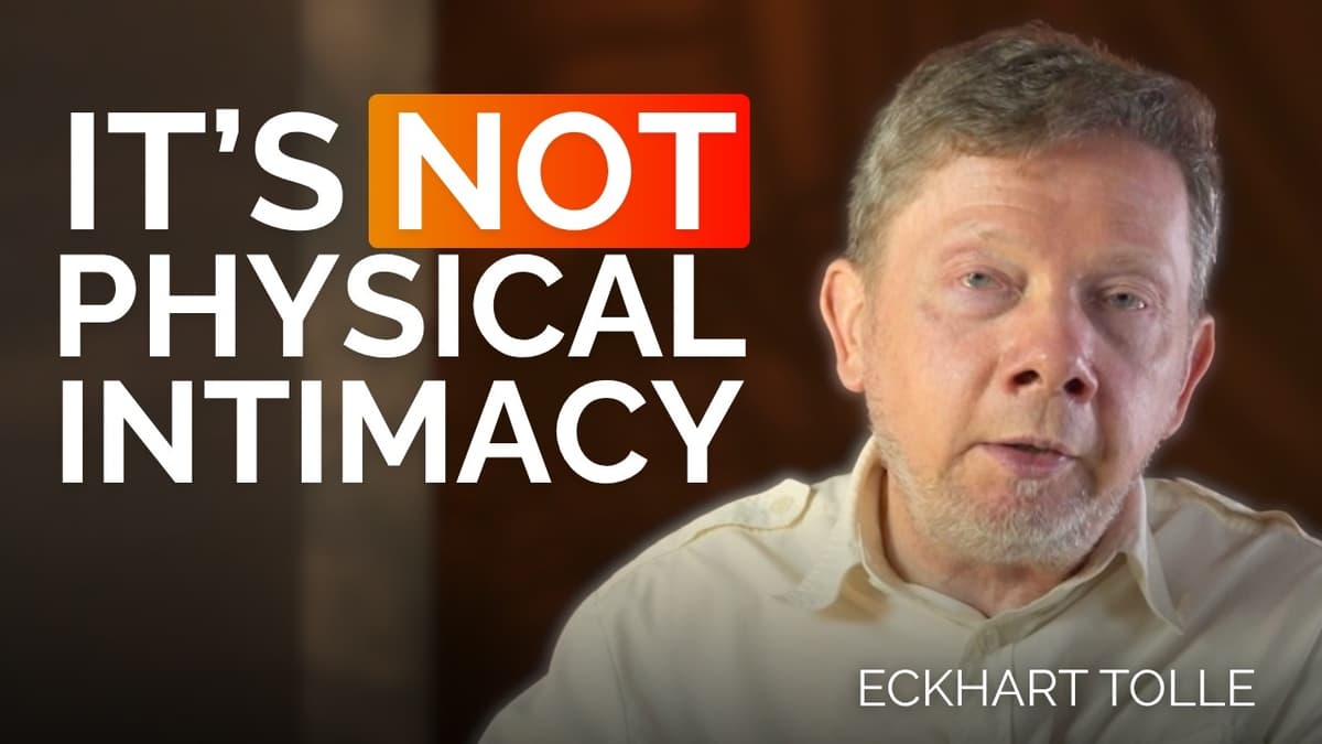 The Secret Element that Makes Love Last | Eckhart Tolle