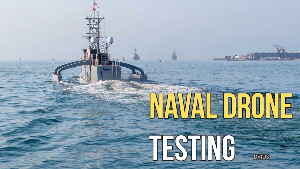 Naval Carrier Set to Deploy with a Drone, While Marines Say Goodbye to the Harrier
