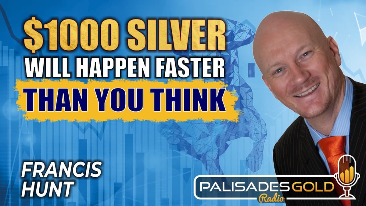 Francis Hunt: 'Turbo-Juiced' Gold, Why Parabolic Silver Is Next & The Fiat Collapse