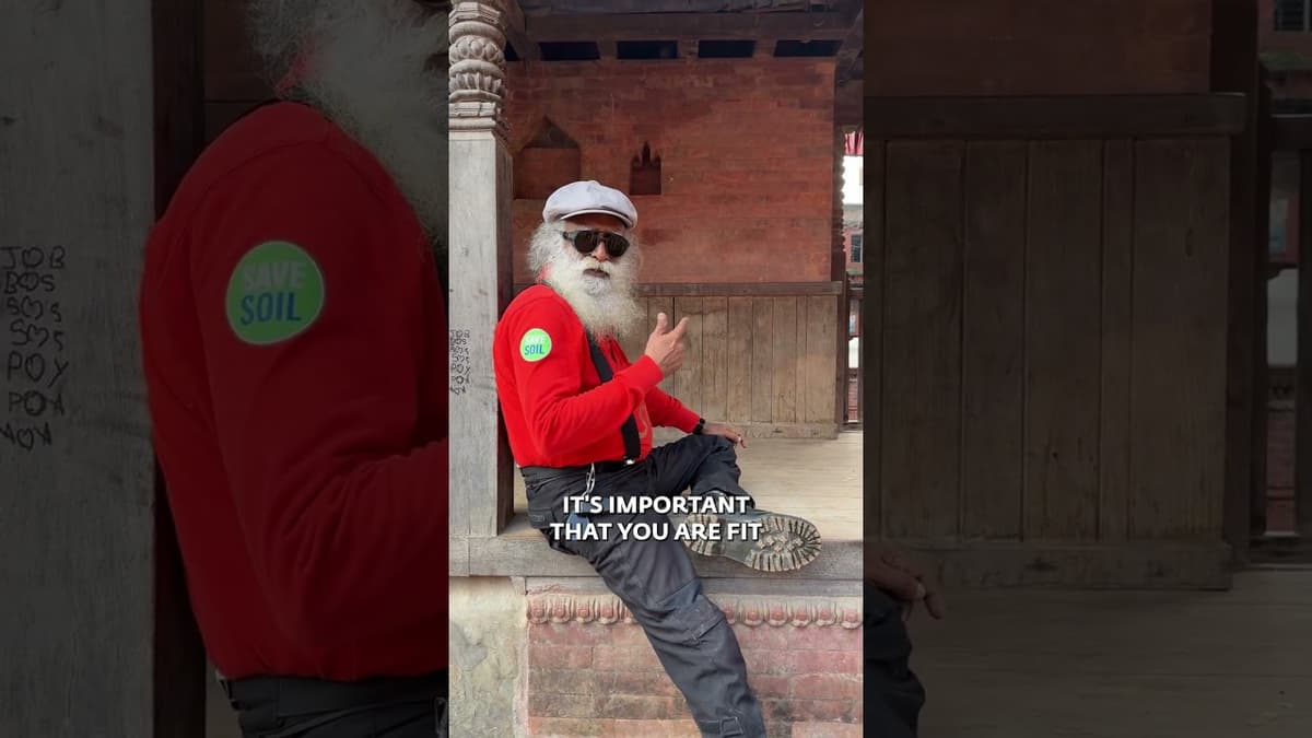 Devotion Makes You Fit for Life | Sadhguru