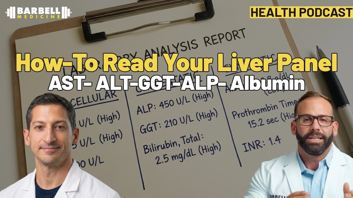 How to Read a Liver Panel And Build a Differential Diagnosis From It
