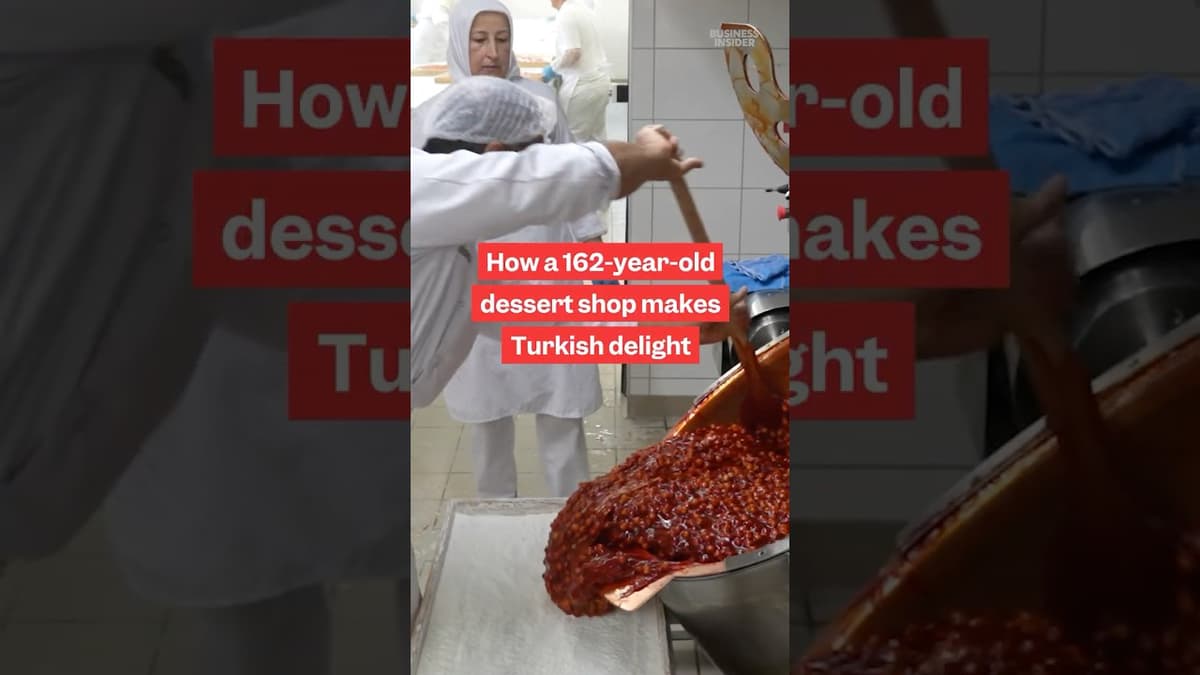 Here's How a 162-Year-Old #dessert Shop Makes #Turkishdelight. #HafizMustafa