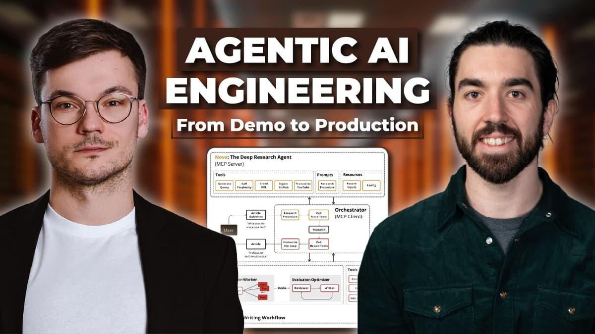 Our New Agentic AI Engineering Course!