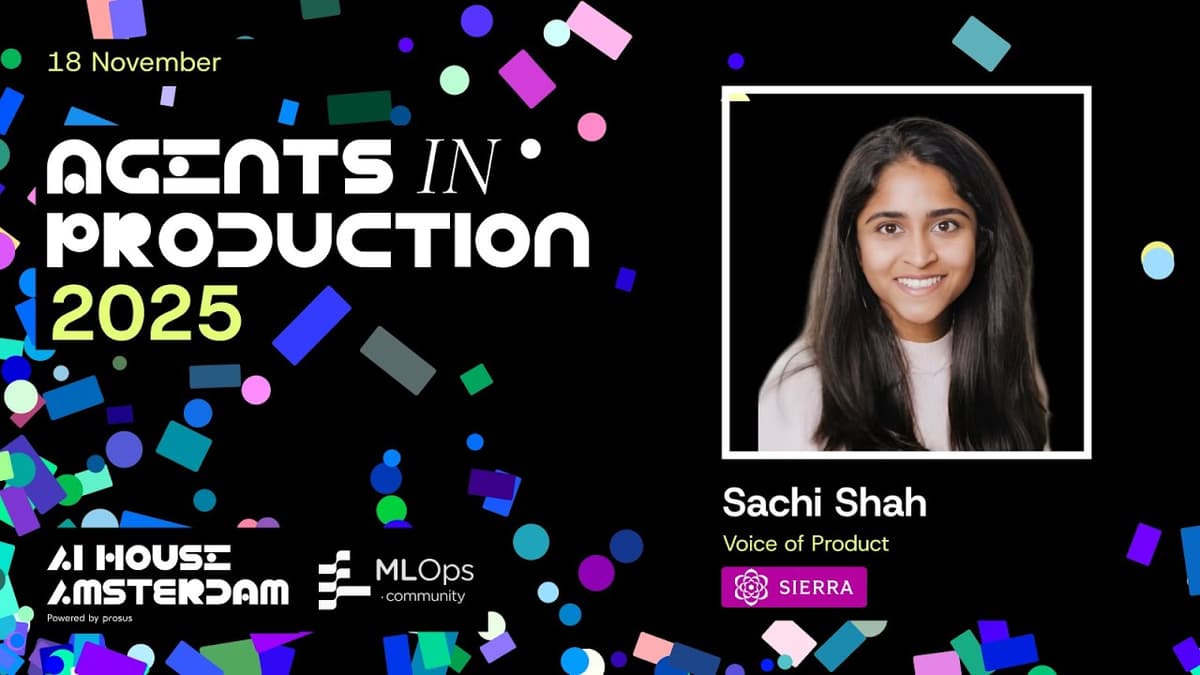 Simulate to Scale: How Realistic Simulations Power Reliable Agents in Production // Sachi Shah