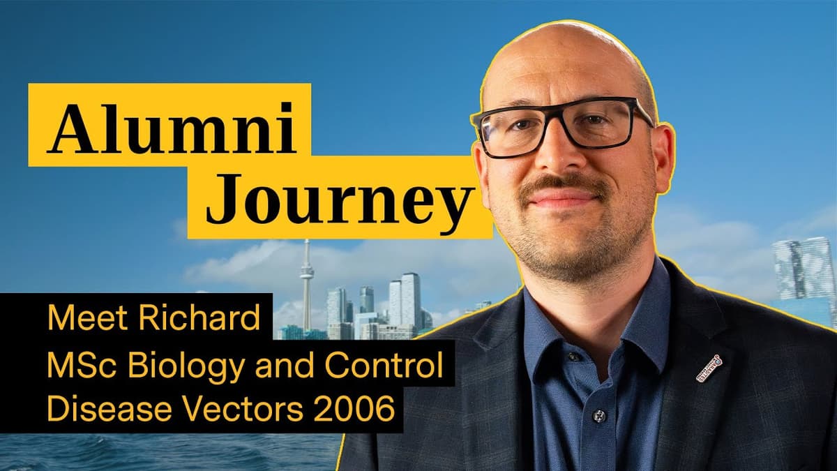 How I Became a Biology Lecturer: Richard's Story