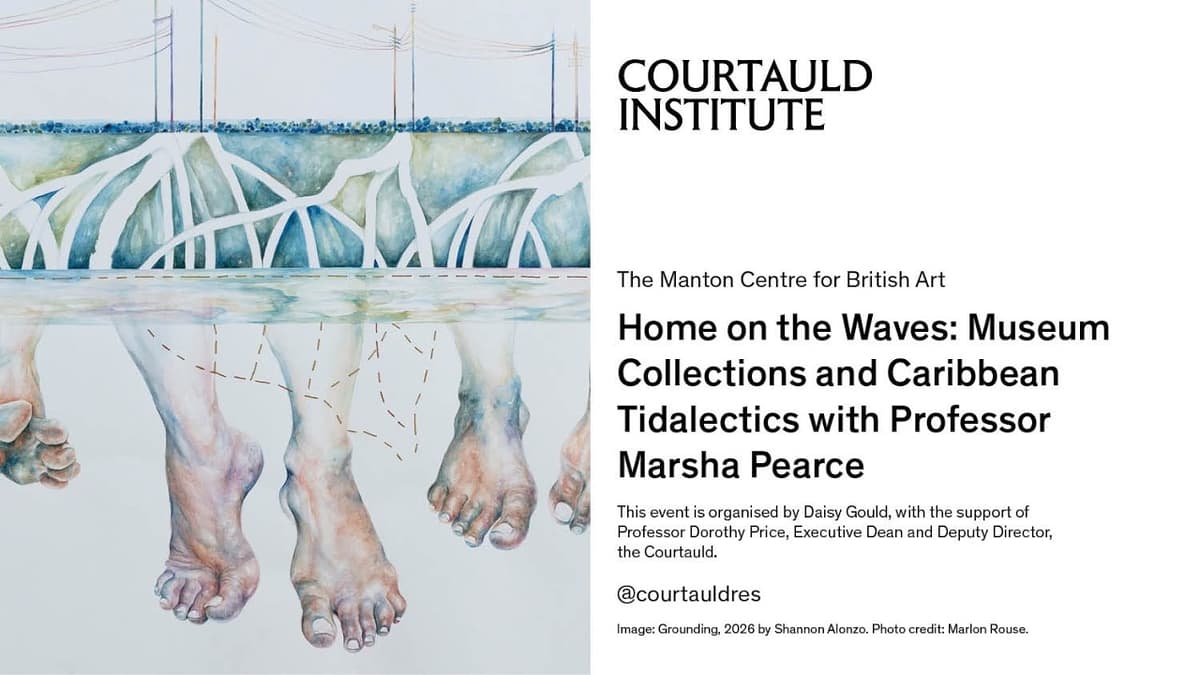 Home on the Waves: Museum Collections and Caribbean Tidalectics with Professor Marsha Pearce