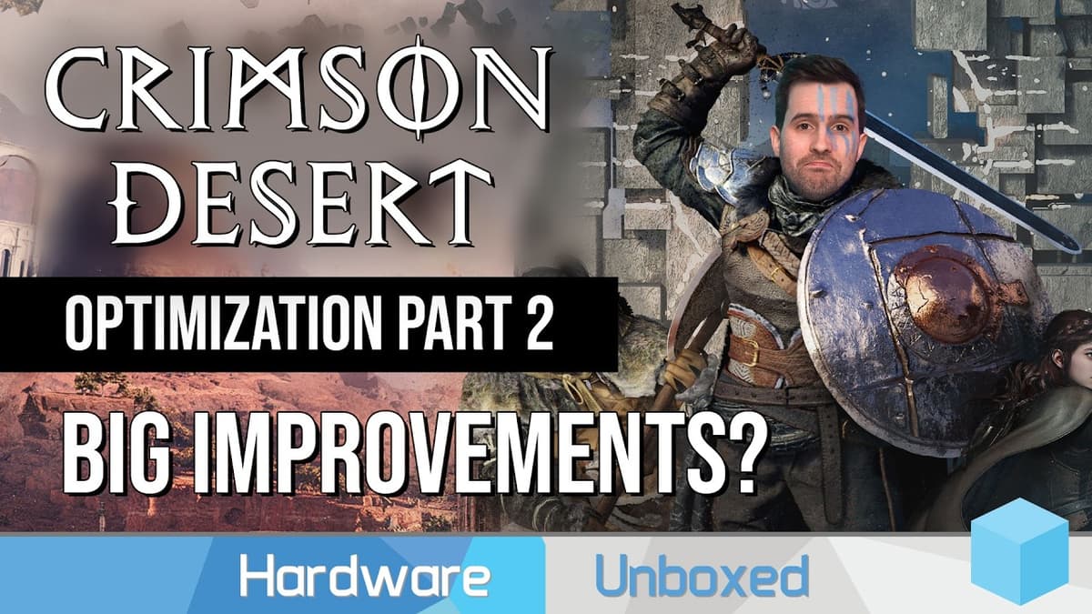 Crimson Desert Optimization (Part 2): New Settings, New Fixes, Intel GPUs Tested