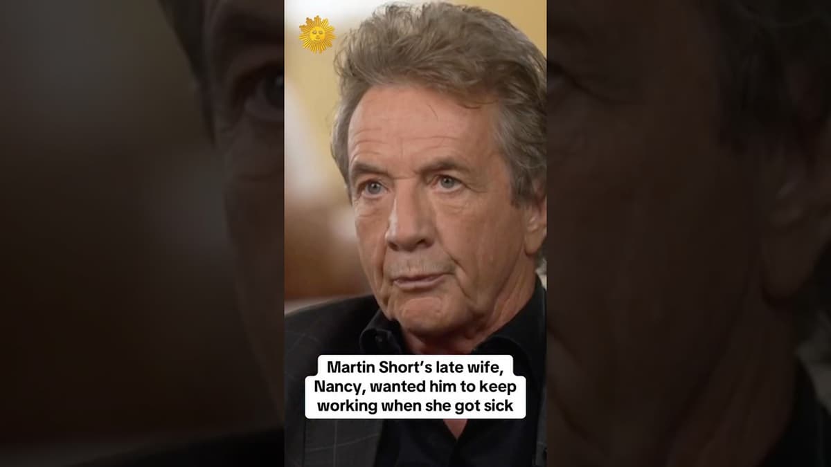 Martin Short on Working While His Wife Was Battling Ovarian Cancer #shorts