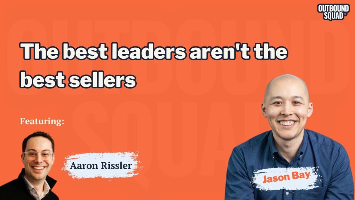 The Best Leaders Aren't the Best Sellers