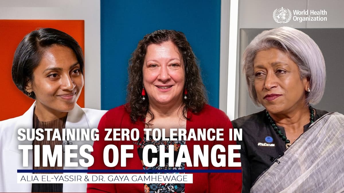 Sustaining Zero Tolerance in Times of Change