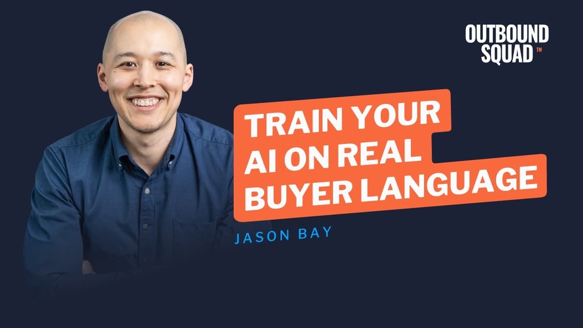 Train Your AI On Real Buyer Language