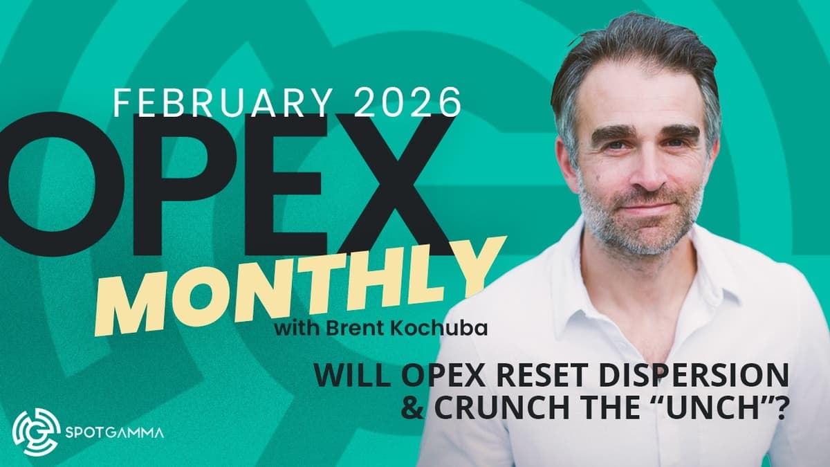 February OPEX (Options Expiration) Live with Brent Kochuba | SpotGamma