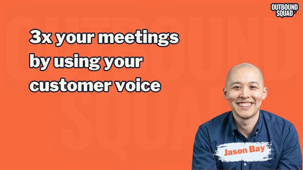 3x Your Meetings by Using Your Customer Voice