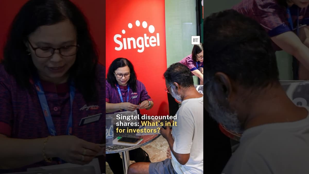 Singtel Discounted Shares: What’s in It for Investors?
