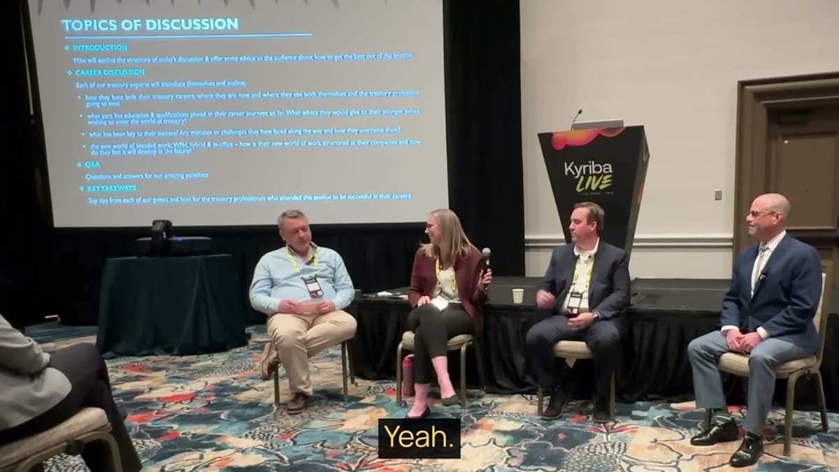 How Treasury Careers Really Get Built | KyribaLive 2026 Panel