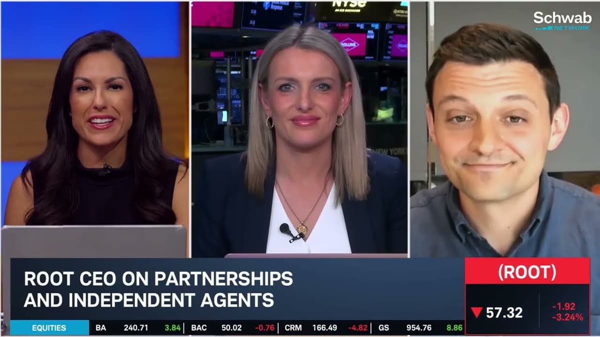 Root (ROOT) CEO on Record Quarter, Becoming AI "Disruptor" & CVNA Partnership