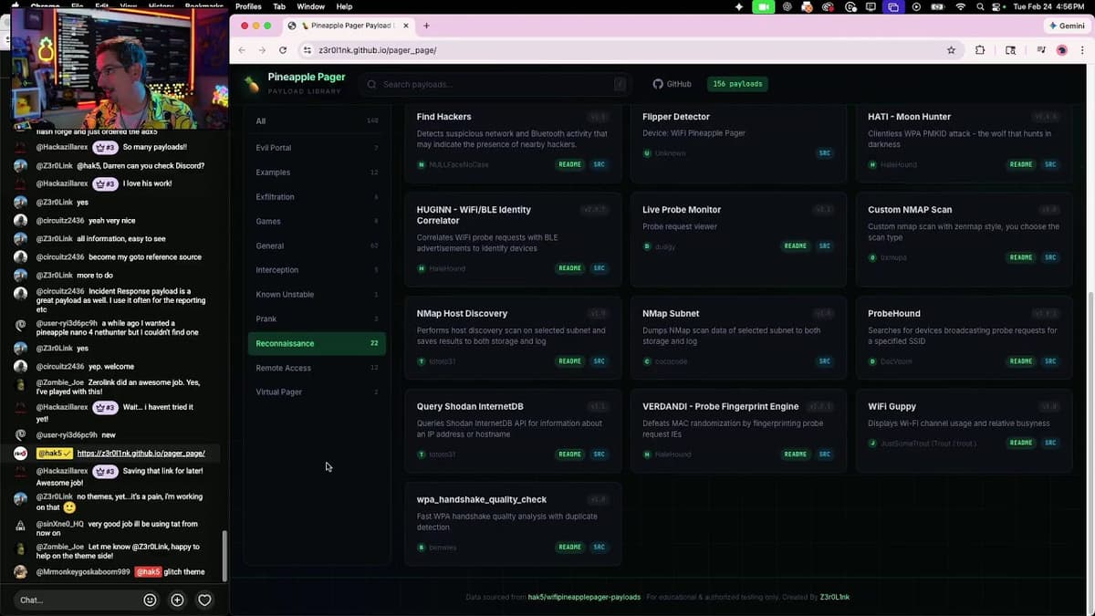 🔴 [PAYLOAD REVIEW] WiFi Pineapple Pager 📟🍍