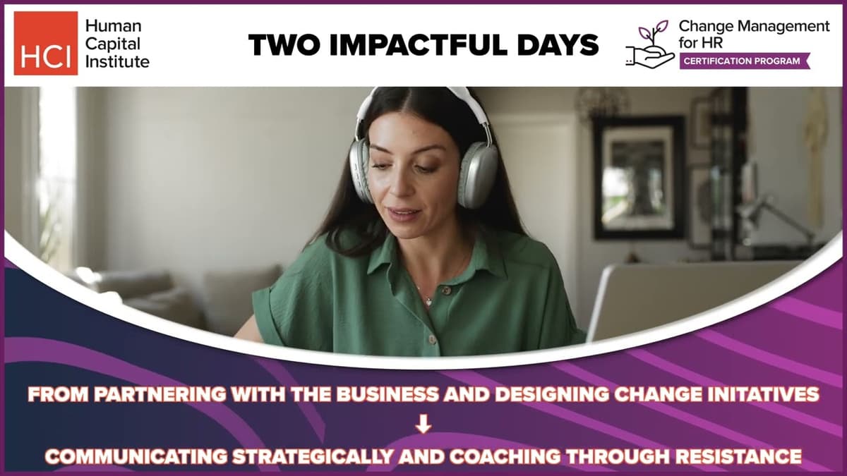 Change Management Certification | Guide Your People Through Change and Accelerate Business Success
