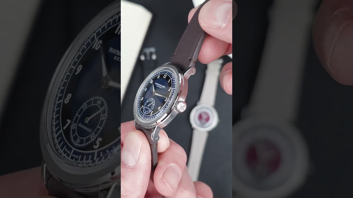 Dressed To Impress: The Raymond Weil Millesime Small Seconds 39 Tuxedo