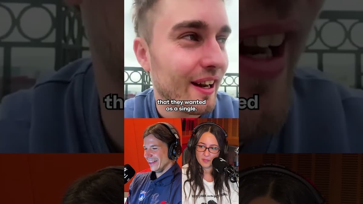 Sam Fender on How Olivia Dean Jumped on 'Rein Me In' #samfender #oliviadean #interview