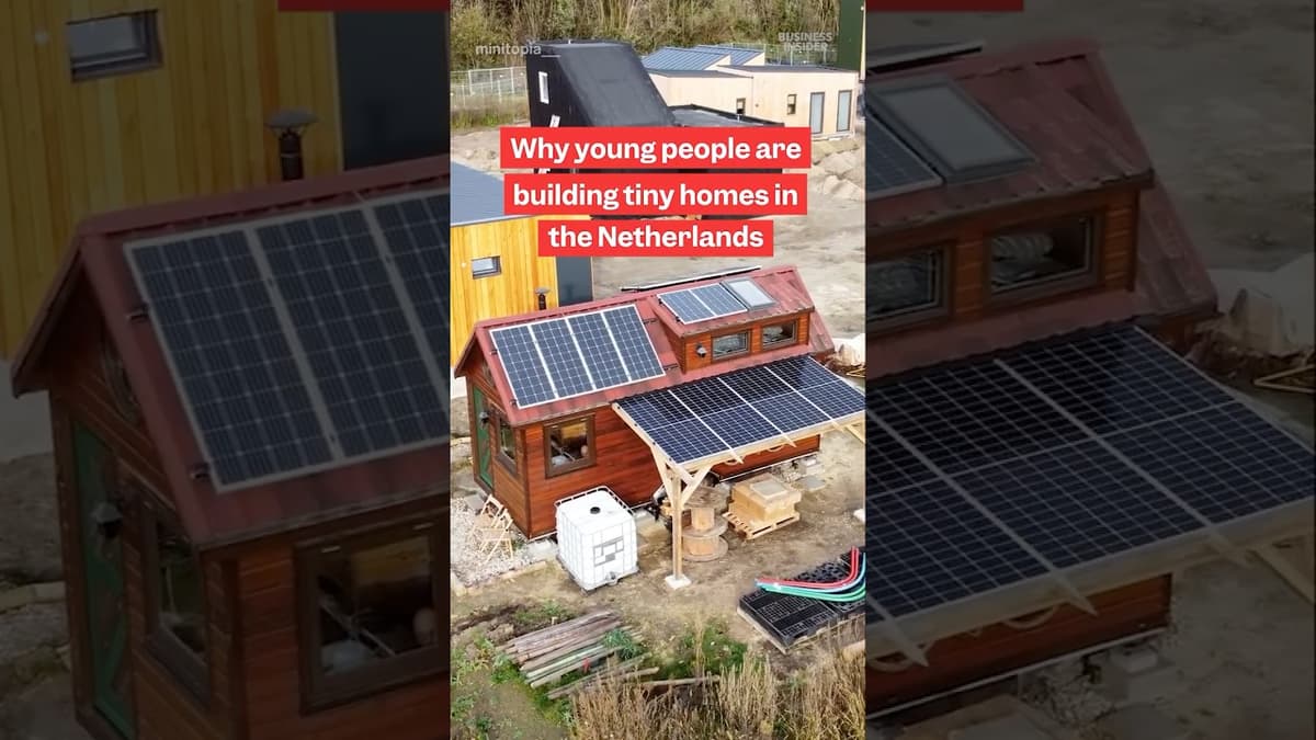 These #tinyhomes Cost €75K, Giving People in the #Netherlands a Shot at Home Ownership. #Minitopia