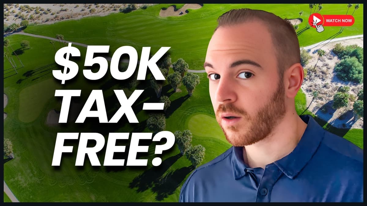 How to Make $50K Tax-Free Renting Your Home (Augusta Rule Explained)