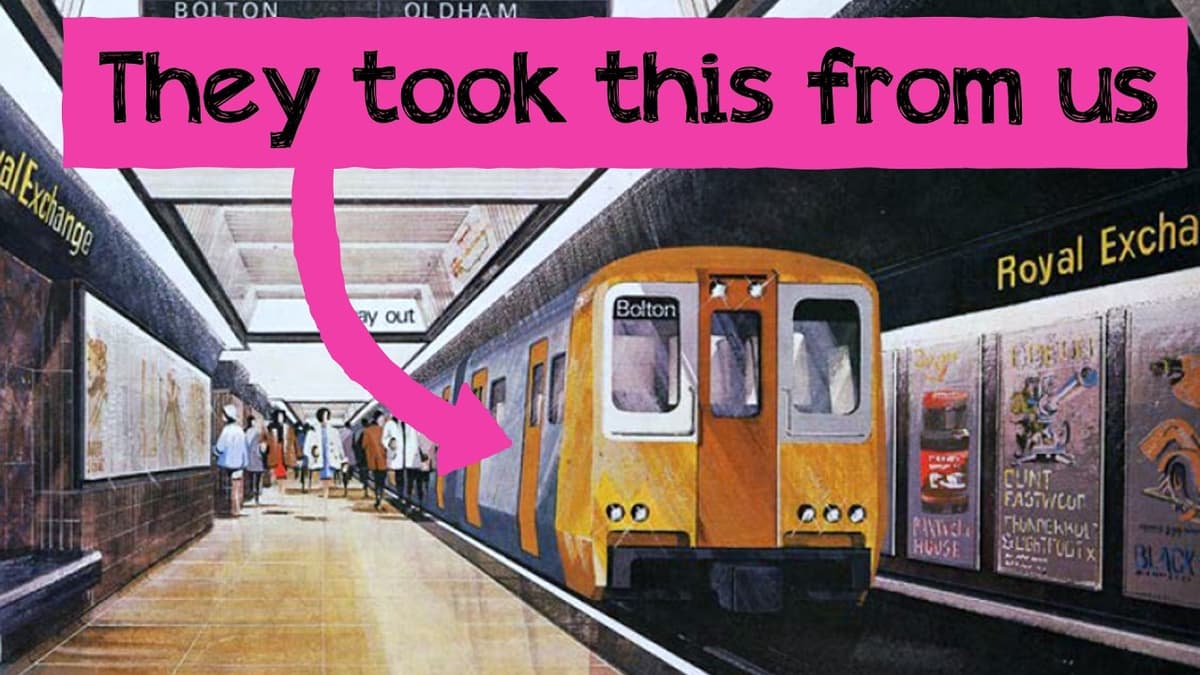 Treasury CANCELLED Manchester's First Underground Line