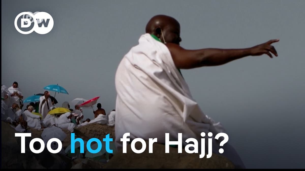 Hajj Begins in Extreme Heat as Millions Gather in Mecca | DW News