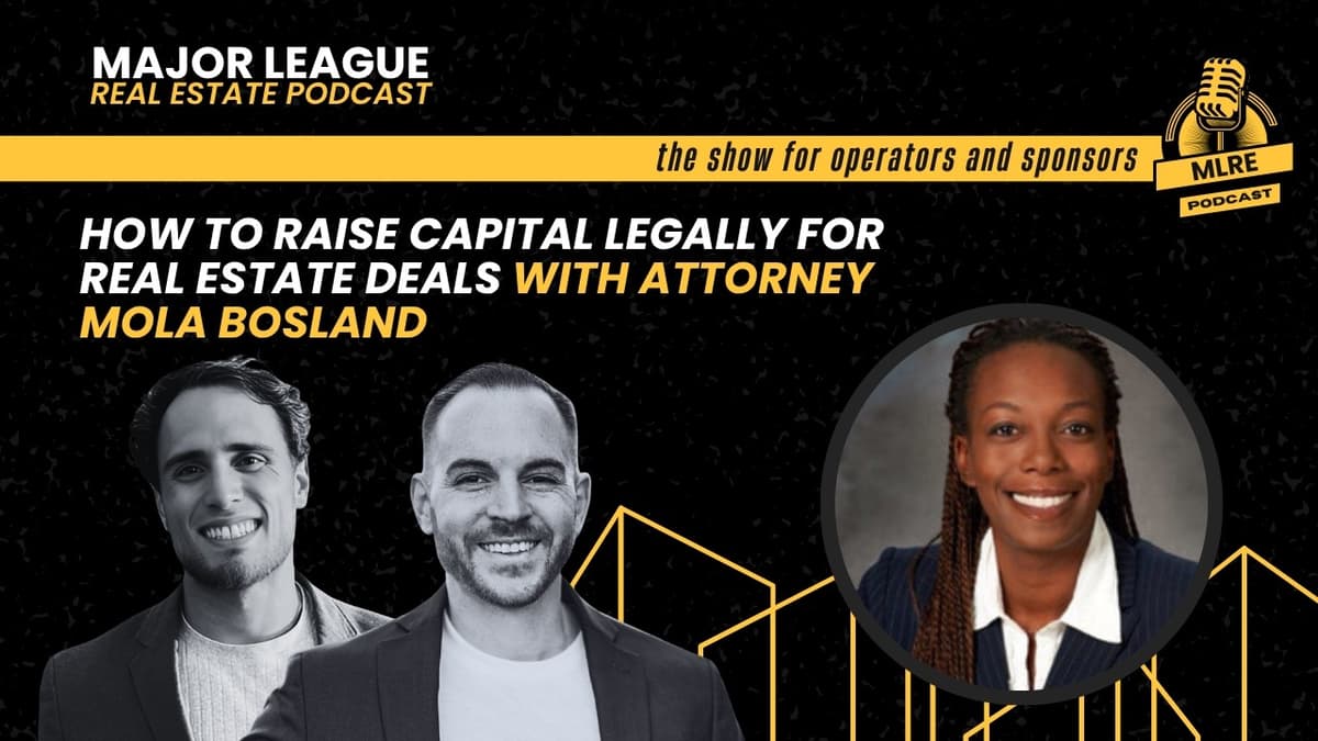 How Real Estate Syndicators Raise Millions Legally