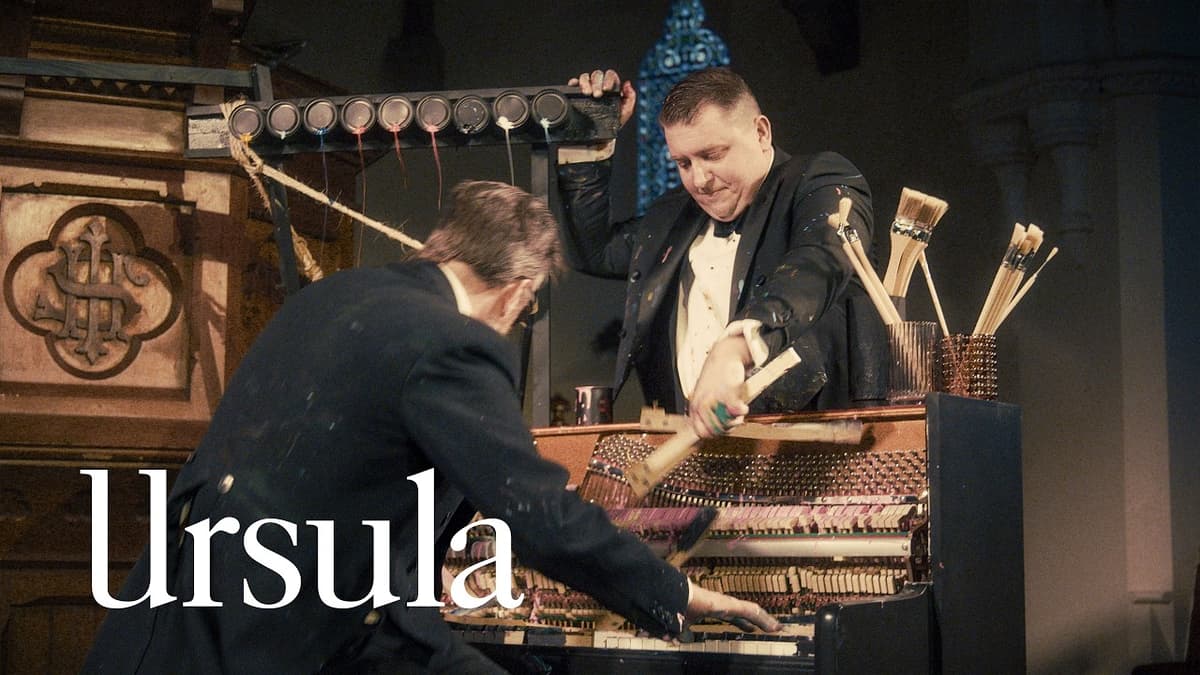 Lights, Piano, Action: Oddur Roth and Davíð Þór Jónsson Perform in Braemar Kirk