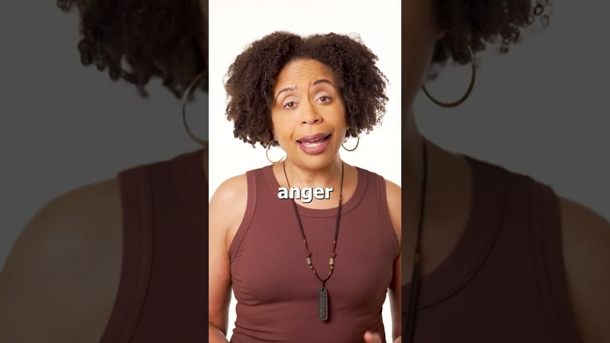 Signs Your Anger Is Actually Grief. #shorts