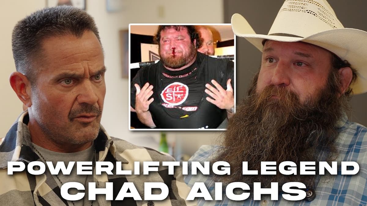 Legendary Powerlifter Chad Aichs | Mindset, Strength & Fighting for Greatness