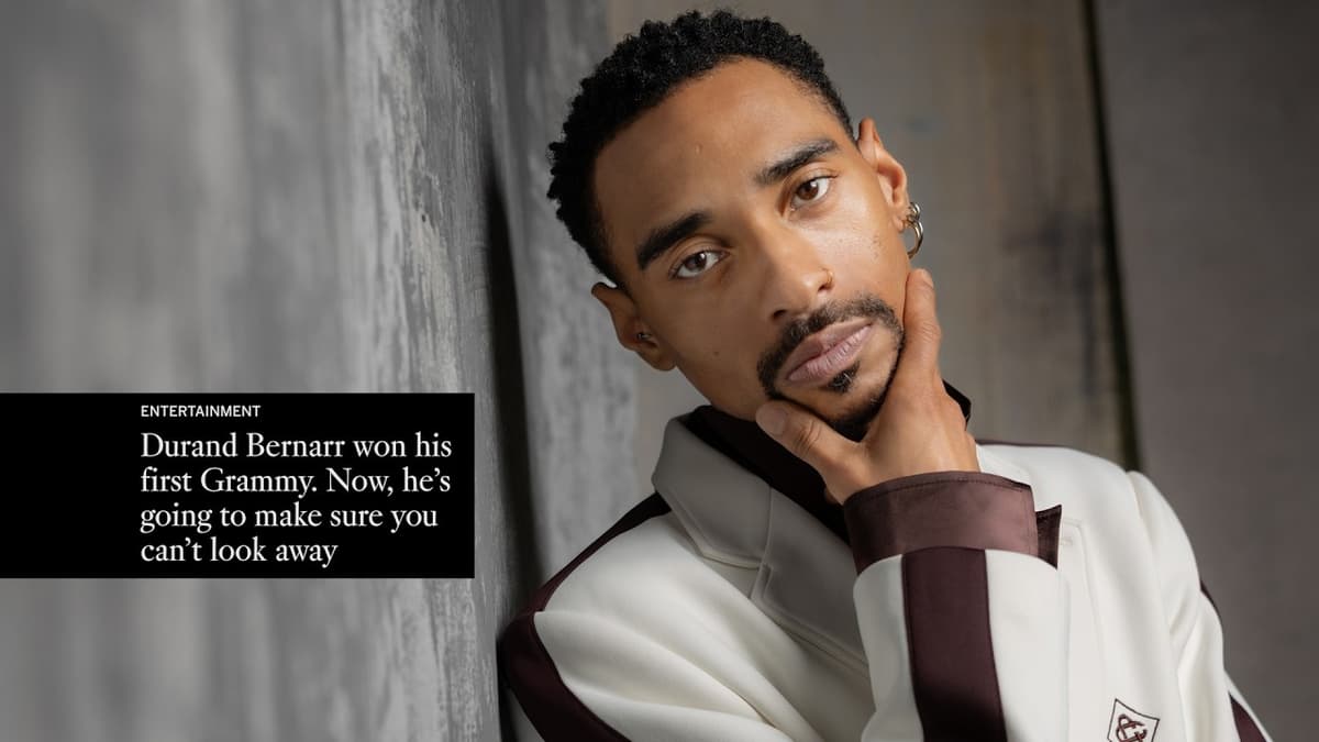 Durand Bernarr Won His First Grammy. Now, He’s Going to Make Sure You Can’t Look Away