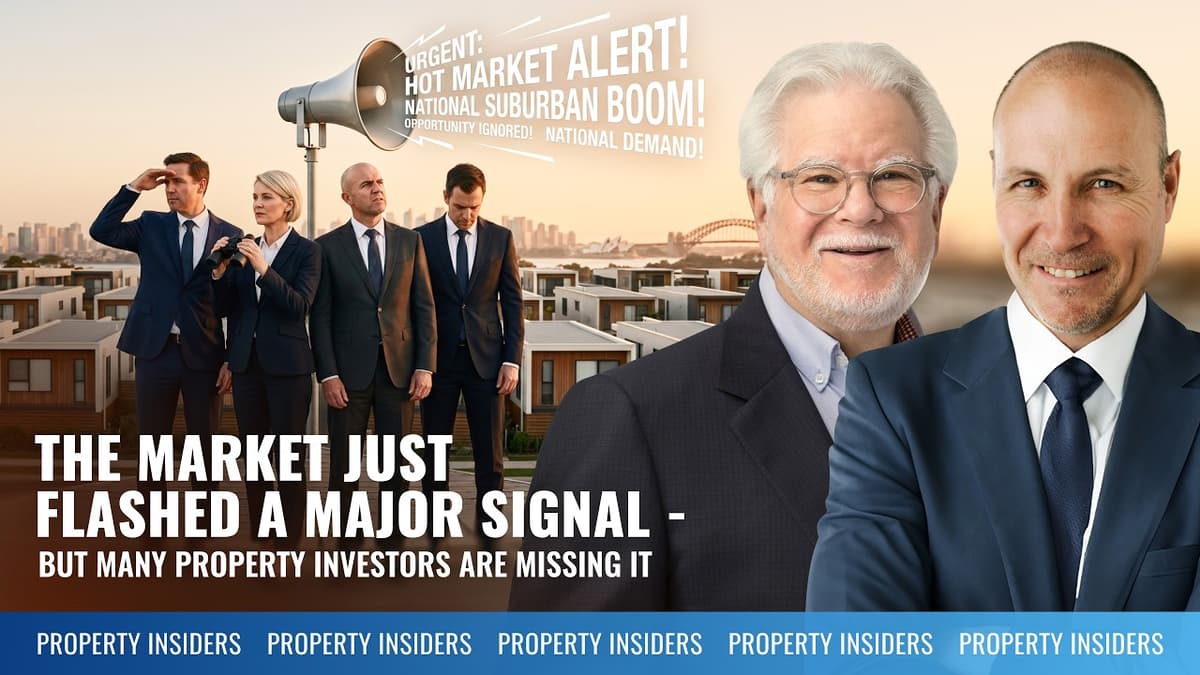The Market Just Flashed a Major Signal - Many Property Investors Are Missing It | Dr. Andrew Wilson