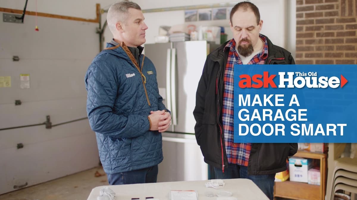 How to Make a Garage Door Smart | Ask This Old House