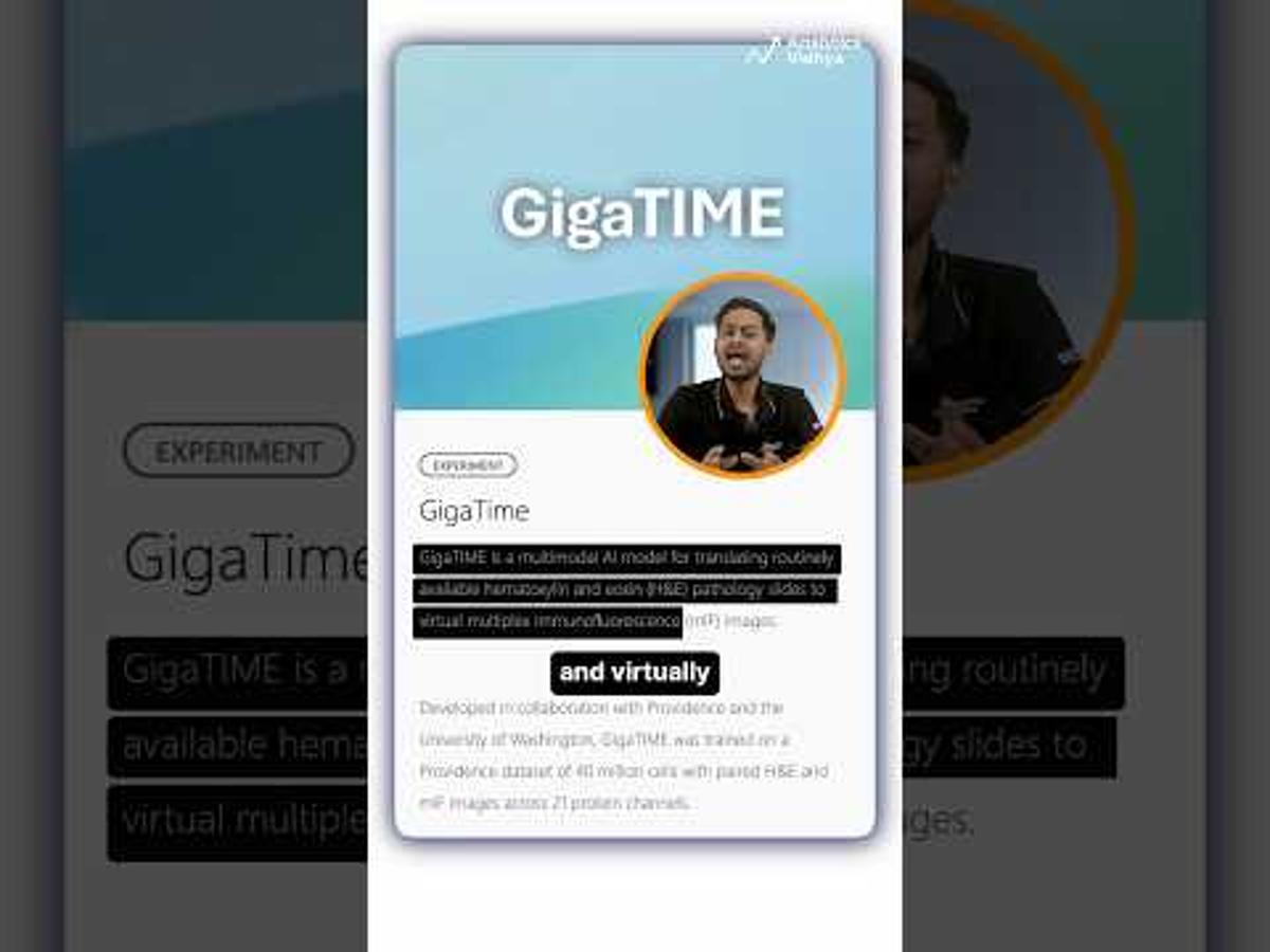 Microsoft’s GigaTIME: $10 Slides → Lab-Level Cancer Insights 🔬🚀