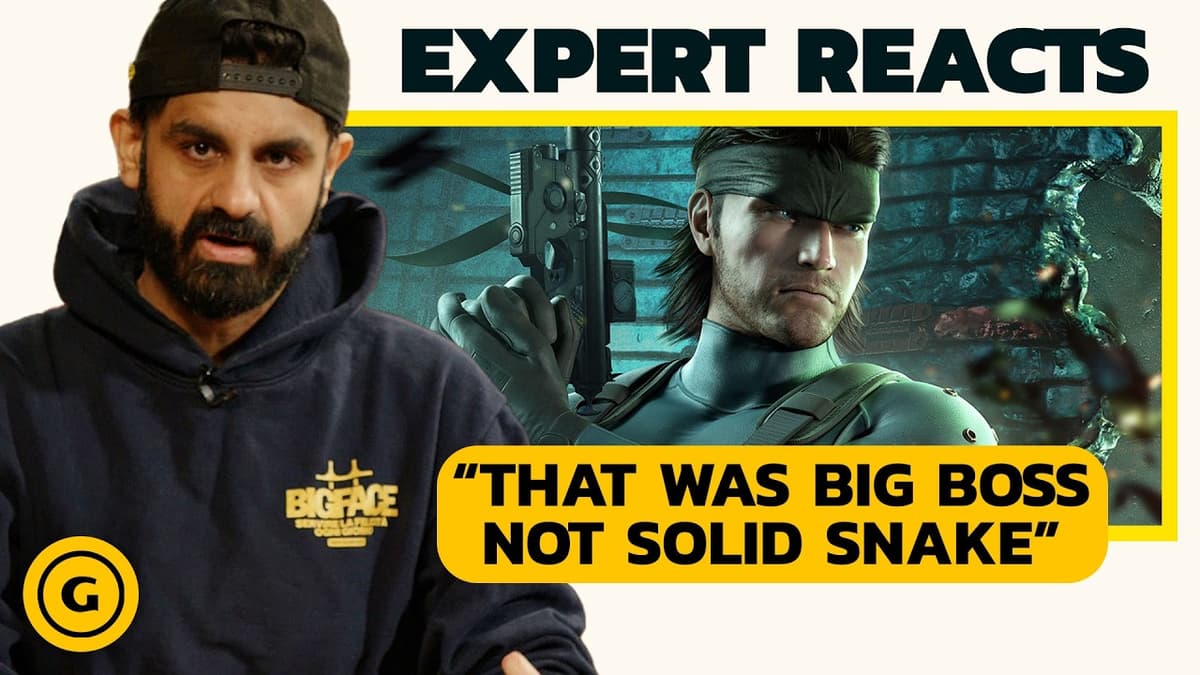 Metal Gear Solid Expert Breaks Down Solid Snake in R6 Siege