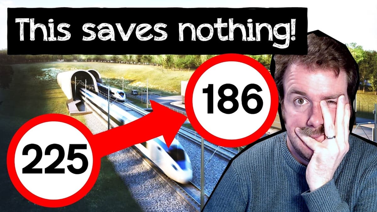 Slowing Down HS2 Won't Save Any Money