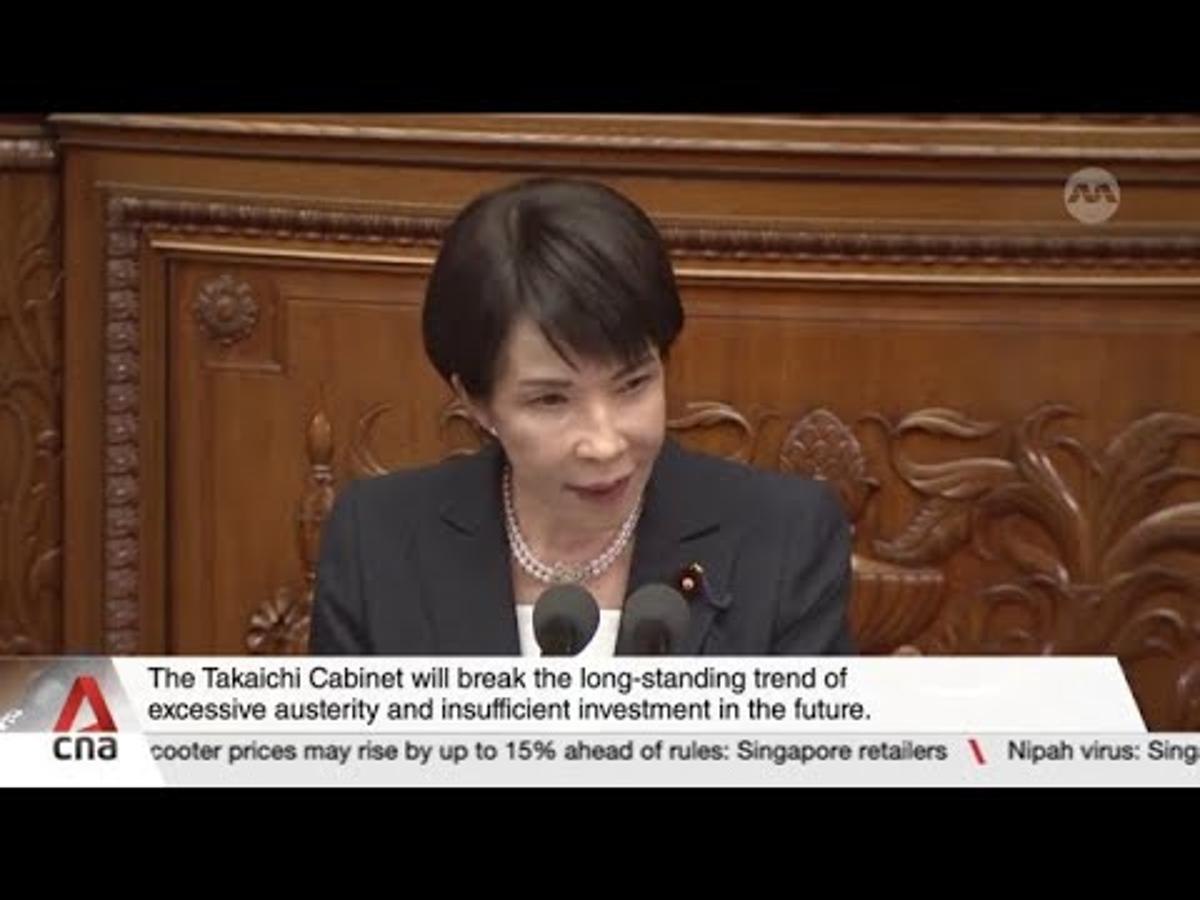 Japan's PM Takaichi Vows to Break with 'Fiscal Austerity' To Spark Economic Revival