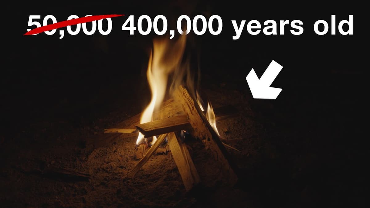 Discovering the Earliest Evidence of Human-Made Fire
