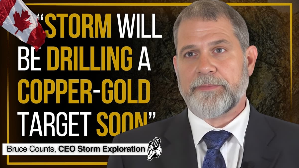 5km Copper-Gold Target in Ontario, But Why Did Others Walk Away? | Storm Exploration CEO Interview