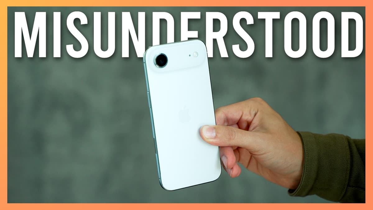 You're All WRONG About iPhone Air
