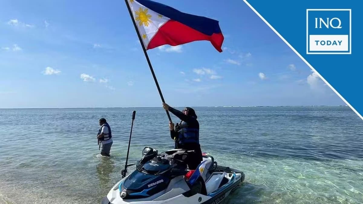 Atin Ito: China’s Sandy Cay Landing a ‘Copycat,’ Trash Claim False | INQToday