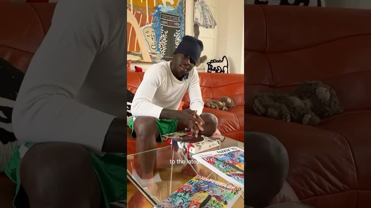 Slawn Gave Us a Tour of His Crib for a Look at His Artworks, Favorite Watches, and Trinkets.
