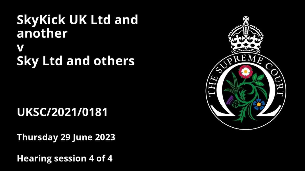 SkyKick UK Ltd and Another v Sky Ltd and Others